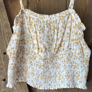 AE sunflower crop top